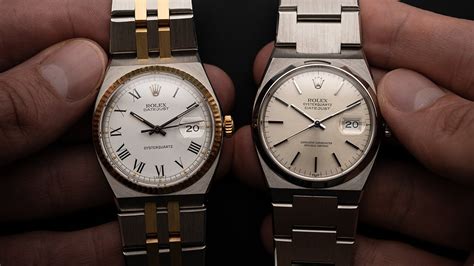 rolex automatic vs quartz|rolex oyster quartz datejust.